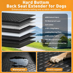 HOB4U hamac chien avec maillage, meilleure circulation et réduction du stress.