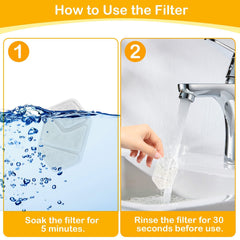 HOETEK filtration 4 couches Speedeer ZTI0506, réduit les débris pour une eau plus claire