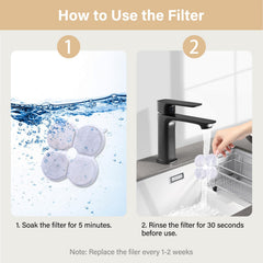 HOETEK filtration 5 couches: carbone actif et résine.