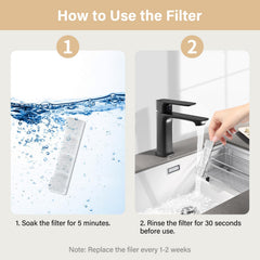 HOETEK filtration 6 couches, réduction des débris