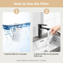 HOETEK filtration quatre couches pour eau plus limpide