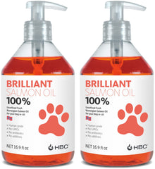 Brillant Hofseth BioCare Brilliant huile saumon, bouteille-pompe pour dosage précis.