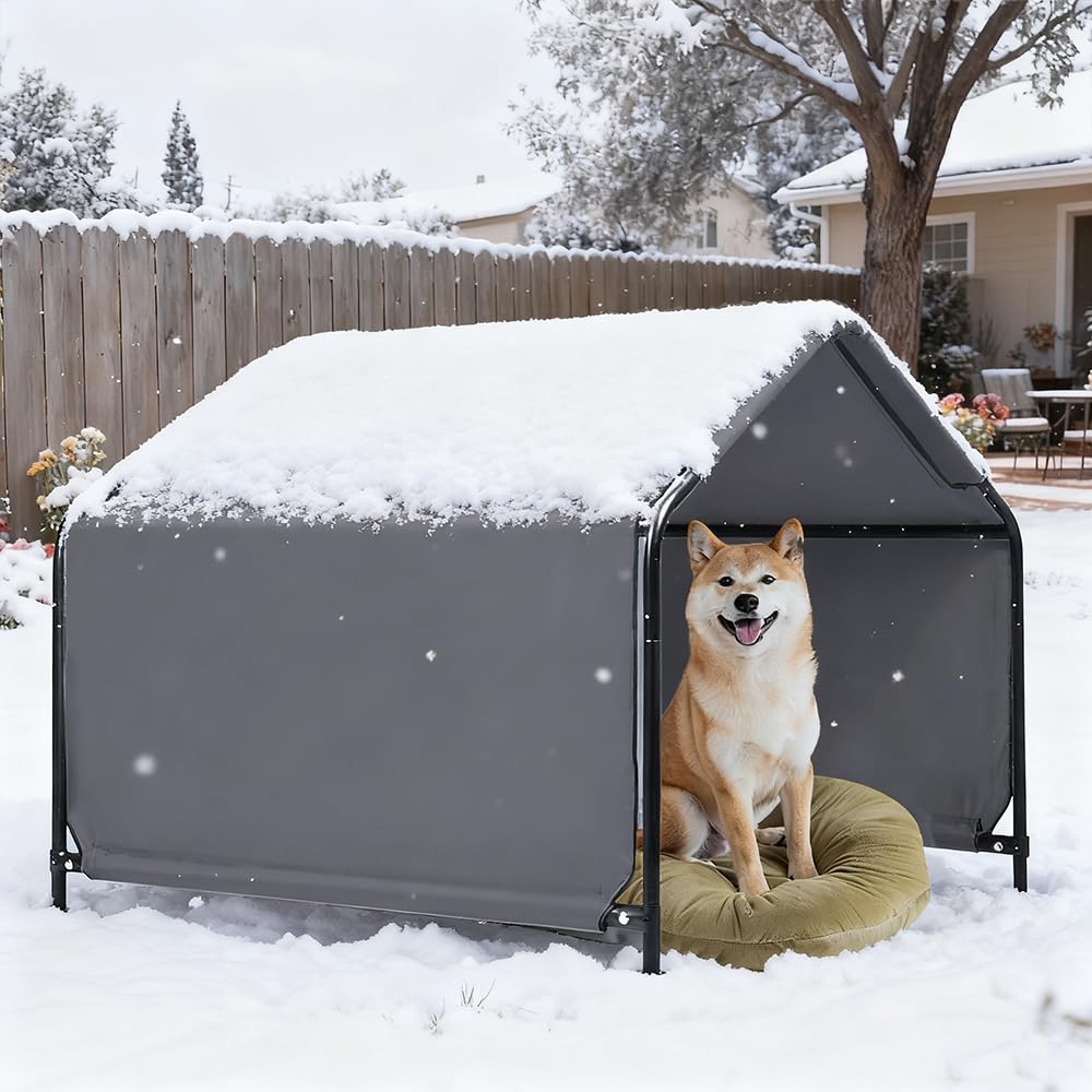 Hohuqeri abri ombre animal extérieur: refuge frais et sûr pour vos animaux.