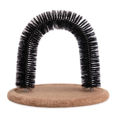 Hollypet Brosse-Arche pour toilettage dorsal, confort et soin du chat.