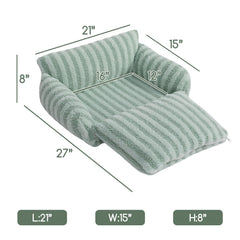 Hollypet lit chat coussins detacheables, nettoyage facilite