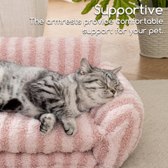 Hollypet lit-chat housse-amovible-lavable rose : nettoyage simple et pratique.