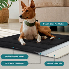 HOMBYS panier-chien mousse-epaisseur-1-pouce pour un soutien doux.