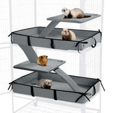 HOMBYS revêtement de cage pour furet, protection durable et entretien facile