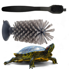 Brosse Homedy Crafts avec ventouse fixée, pratique pour la coquille de tortue.