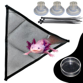 Homedy Crafts hamac axolotl — habitat élevé stimulant la curiosité.