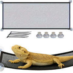 Hamac dragon barbu grand Homedy Crafts – grande surface de repos pour reptiles.