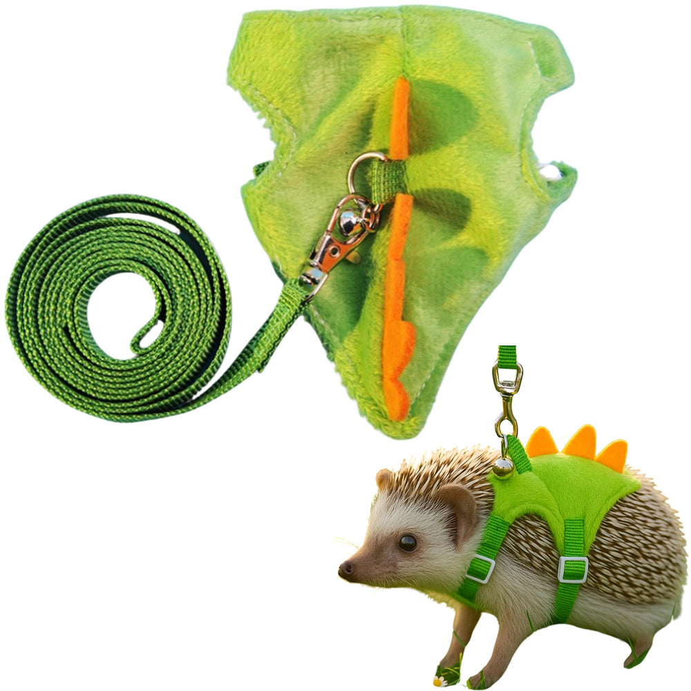 Harnais dinosaure Homedy Crafts pour hérisson, look ludique et ajustement sûr