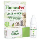 HomeoPet Leaks No More – flacon gouttes de 15 ml, soutien doux pour le contrôle urinaire des animaux.