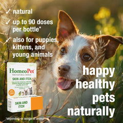 Homeopet solution naturelle, flacon 15ml utilisable sur animaux