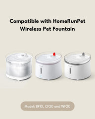 Pompe sans fil Homerunpet WF20 compatible, pratique et silencieuse.