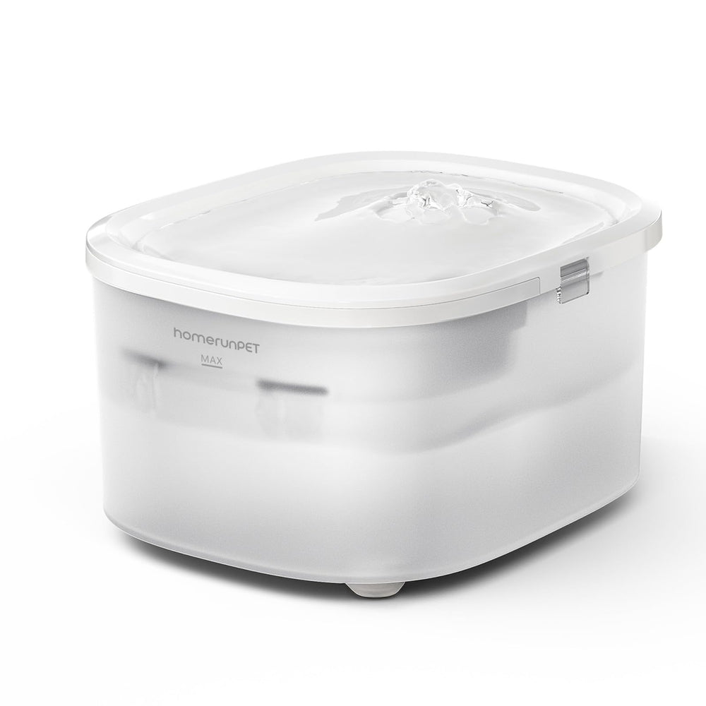 HomerunPet fontaine Tritan vue avant, hydratation continue pour animaux.