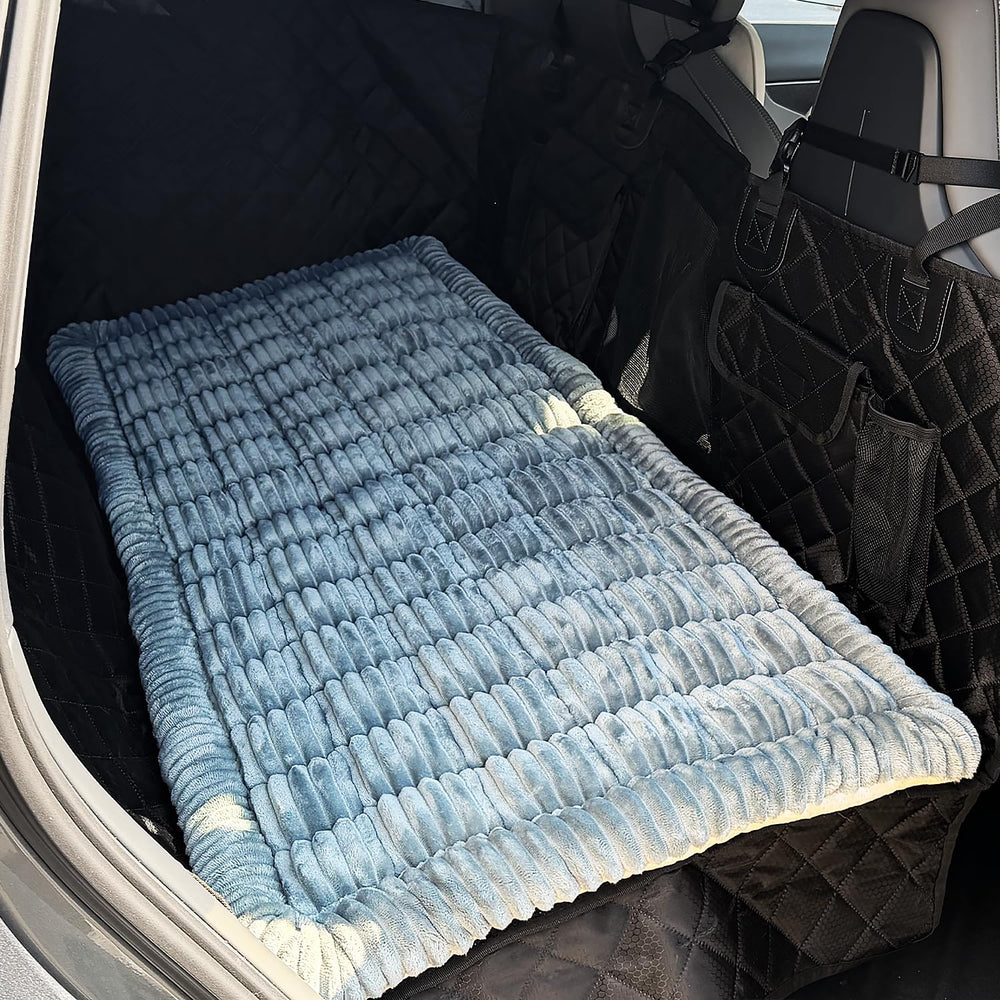 HomeTails tapis chien siege-arriere, protège l interieur et limite les debris pendant les trajets