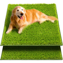 Hompet Tapis Herbe Artificielle - face réaliste idéale pour l’apprentissage et le confort