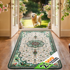 Hompet porte-chien doux au design vintage offre une entrée confortable.