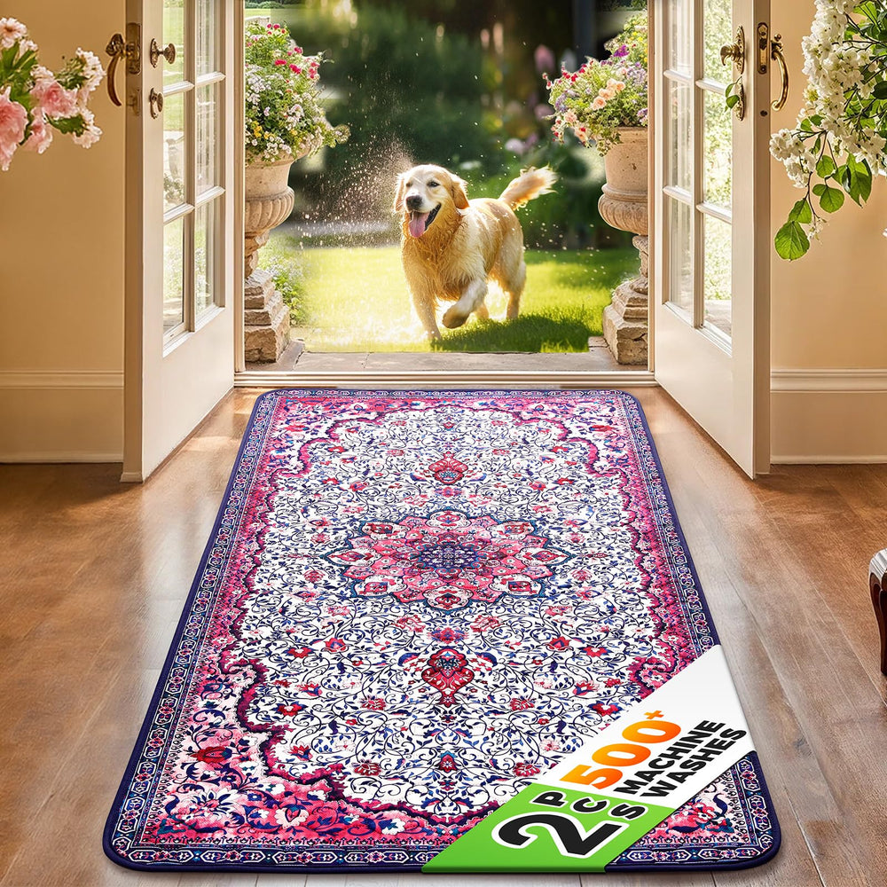 Hompet tapis porte douceur bulle: douceur et confort pour les pattes à l’entrée.
