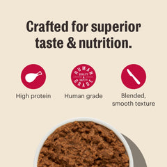 Servir le pâté The Honest Kitchen dans un bol facile à doser