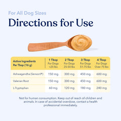 Honest Paws Beurre calment pour chien – texture crème onctueuse