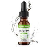 Honest Paws huile chanvre pour chien – bouteille pratique favorisant la détente au quotidien.