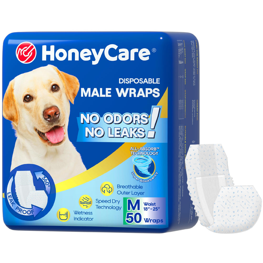 HONEY CARE All-Absorb A25 Wrap: douceur exterieure respirante pour chien.