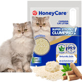 HoneyCare Cassava Chat Litière emballage clair et pratique pour le choix