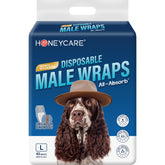 HoneyCare Wraps: absorption extrême pour une protection durable du chien
