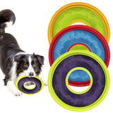HONGEZEY disques volants pour chien – ensemble, jouet interactif durable