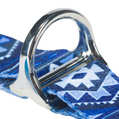 Hooey Nomad Harnais ombre aztec, arrière avec anneau pour traction sécurisée.