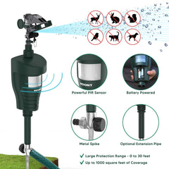 Hoont Cobra alimentation par piles, installation rapide.
