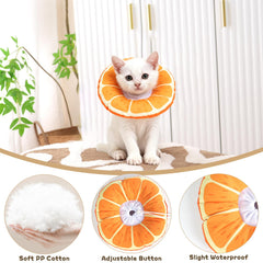 Hoopttay collier conique chat ajustable pour un ajustement sûr.