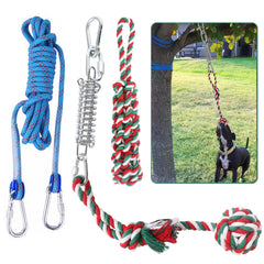 Jouet Hopet chien extérieur élastique suspendu favorise l exercice