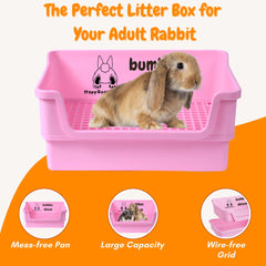 HoppScotch.bun Bumbox entree basse protégée pour petits animaux, sécurité.