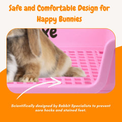 HoppScotch.bun Bumbox grille douce protège les pattes des lapins.