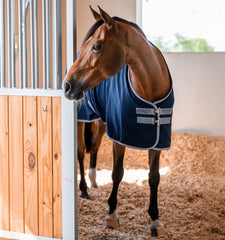 Horseware Amigo drap d'écurie respirant offrant confort durable et gestion de l'humidité.