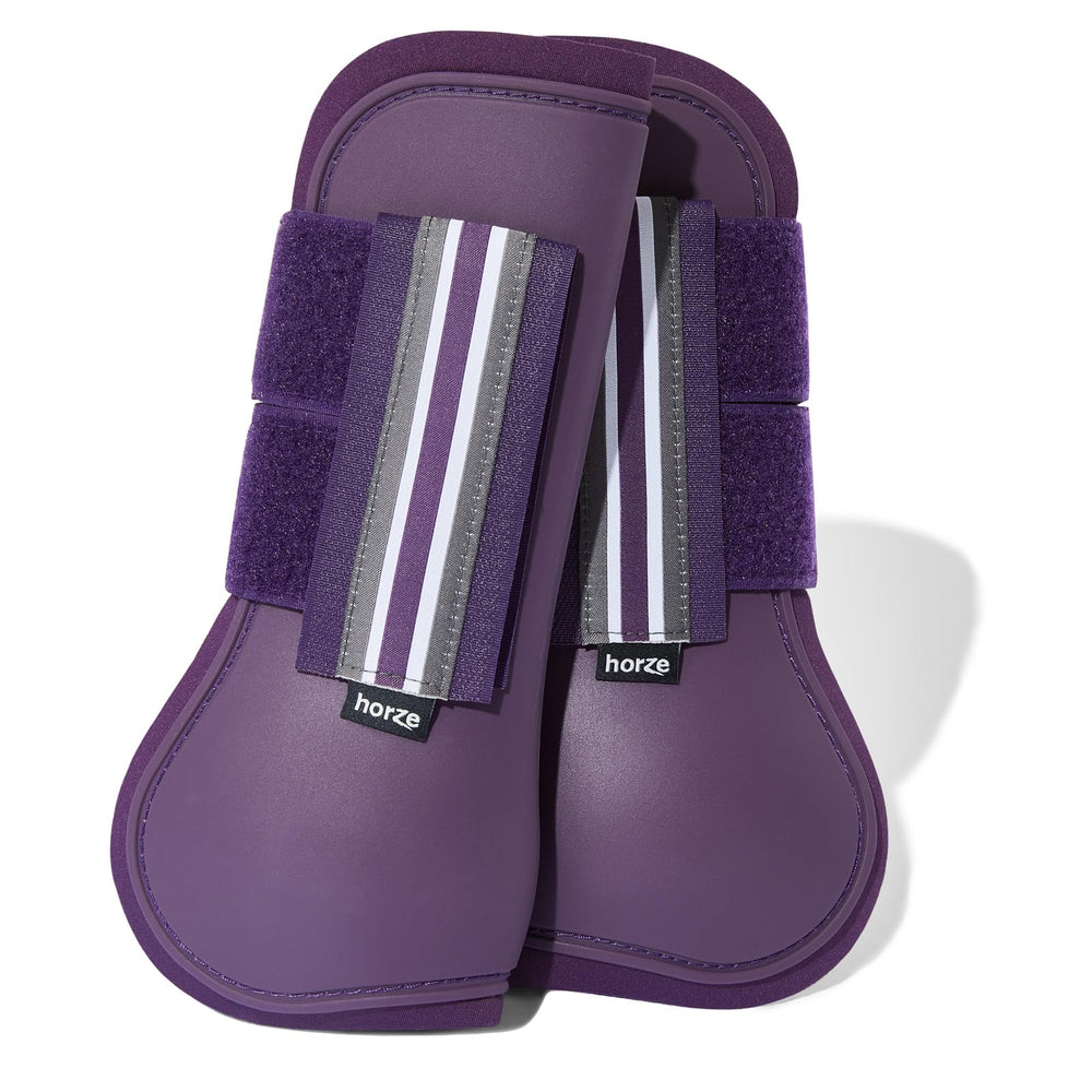 Horze Adepto bottes tendon à ouverture frontale, protection fiable lors des sauts.