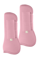 HORZE Chicago protège les tendons avec bout ouvert rose clair cob.