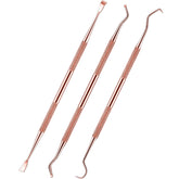 Hotop détartreur dents animal double-tête, nettoyage précis.