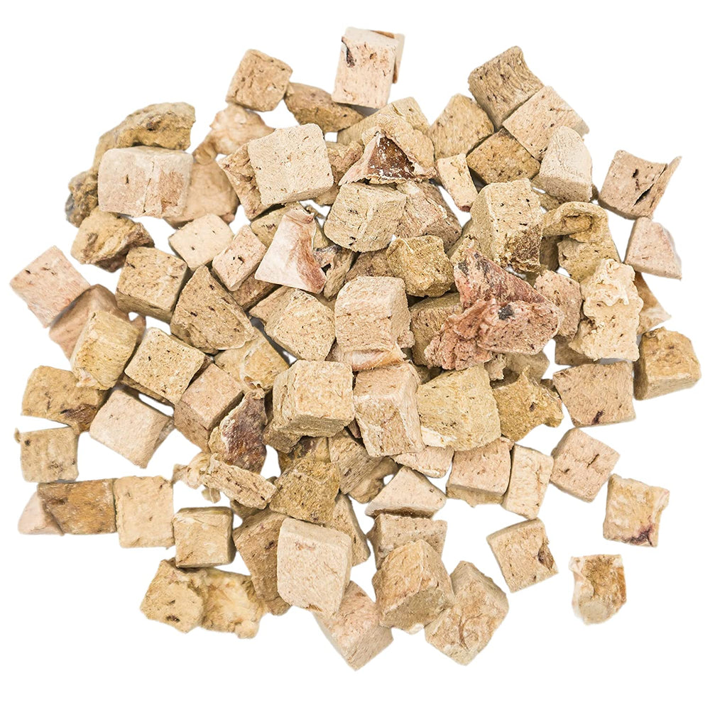 Friandises lyophilisées Hotspot Pets au foie de bœuf, sac avant, idéale pour l entraînement.