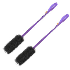 HOWGO Corde-bungee pour chien en fourrure violet, jeu interactif et stimulants.