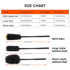 Jouet HOWGO corde chien avec balle tennis non toxique pour mordillement sécurisé.