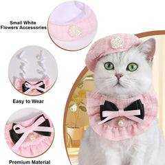 HOWWFALY beret chat boucle reglable: ajustement pratique et stable