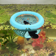 HOZOE cave flottante Betta, refuge sûr pour se cacher et se détendre dans l'aquarium.