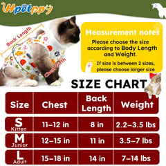 Hpetppy onesie chat respirant design ergonomique, récupération sans gêne et mobilité.