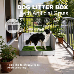 HQ4US 4LEGS bac-potty pliable facilite l’installation sans effort