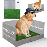 HQ4US 4LEGS tapis herbe artificielle pour chien, surface pratique pour toilettes à domicile
