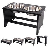 HTB gamelles chien elevées - ensemble ergonomique pour repas confortable